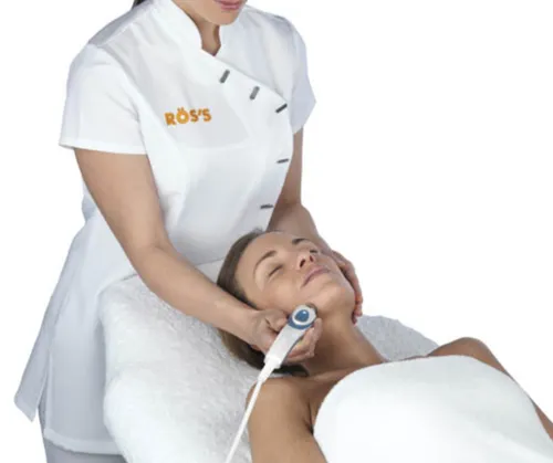 Radiofrecuencia facial — tensado y rejuvenecimiento de la piel